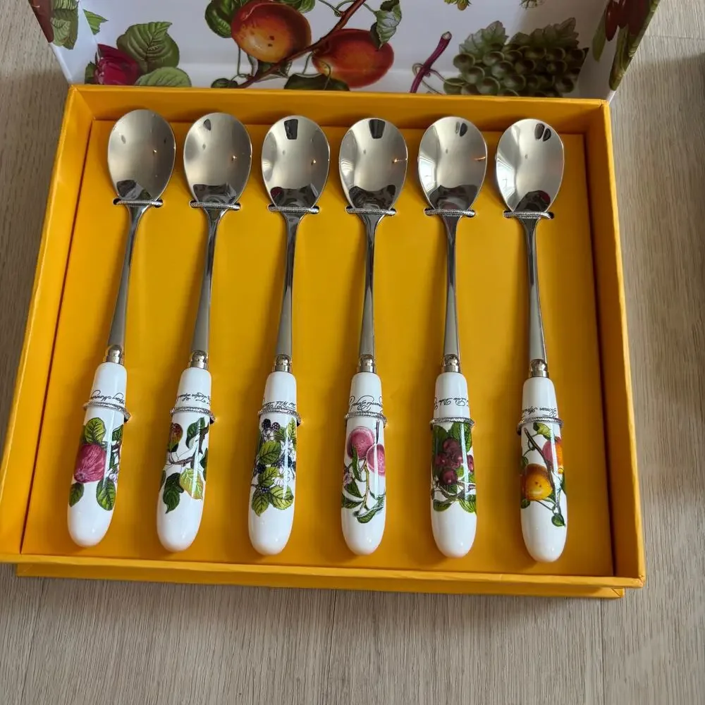Portmeirion Botanic Garden NEW Set of 6 Tea Spoons & Set of 6 Tea Forks
